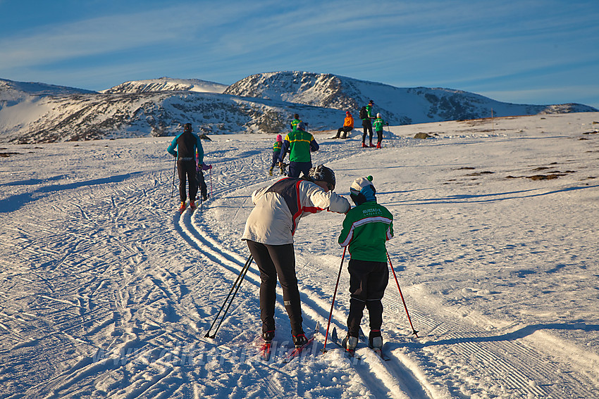 Skiløping på Valdresflye.