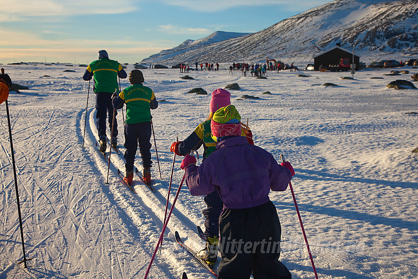 Skiløping på Valdresflye.