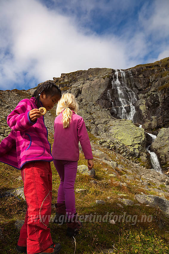 Fossen fra Fossedalen ved Blåbergi i Ål.