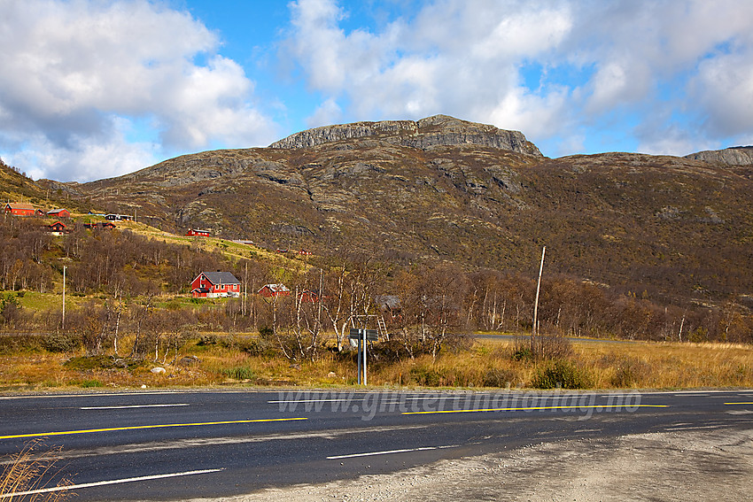 Raudbergkampen sett fra Tyinkrysset.