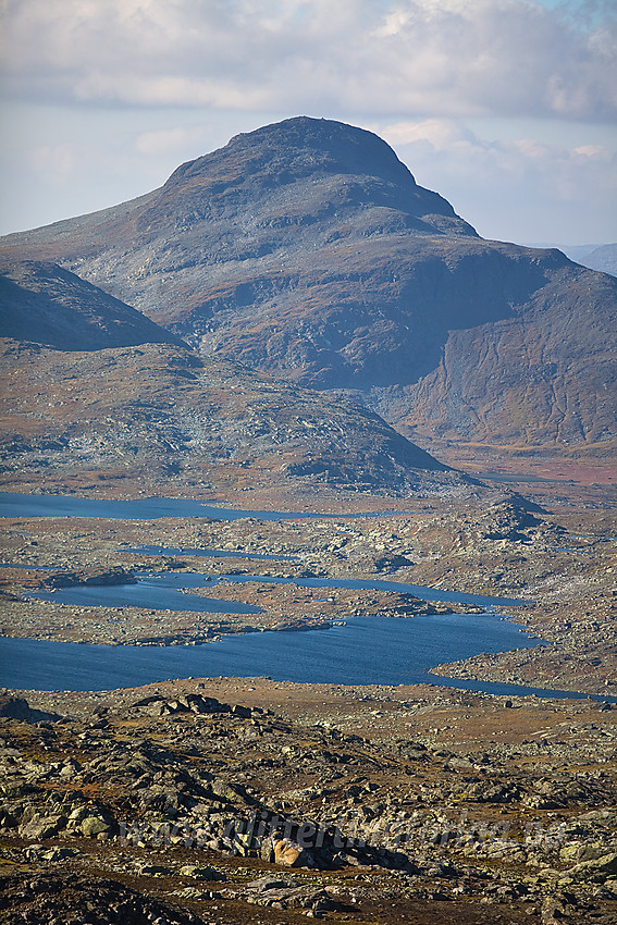 Suletinden (1780 moh) fra øst-sørøst.