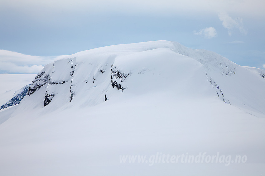 Kvannefjellet Nord (1712 moh) fra nord.