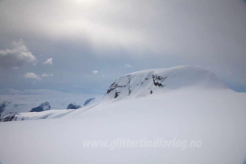 Kvannefjellet Nord (1712 moh) fra nord.