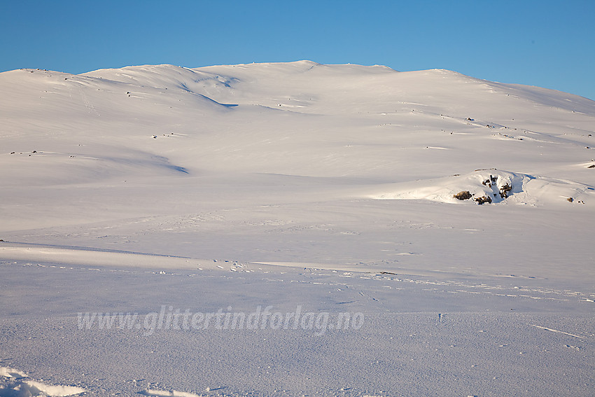 Slettningsegge (1524 moh) sett fra Slettningsbu.