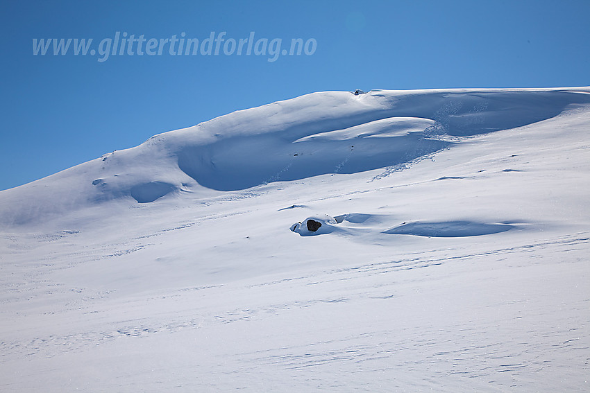 Snøskavler oppunder Slettningsegge.