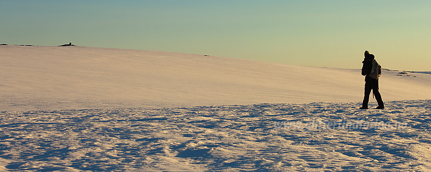 Mot toppen på Stiganosi (1761 moh).