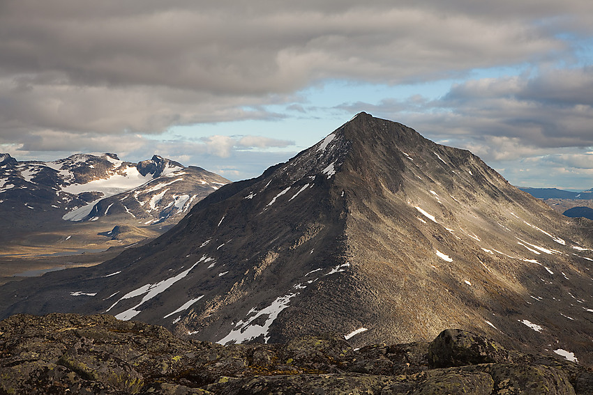 Fra Olavsbunuten mot Snøholstinden.