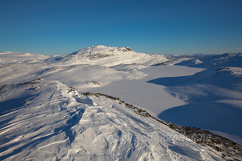 Fra Store Sendehornet mot Skyrifjellet.