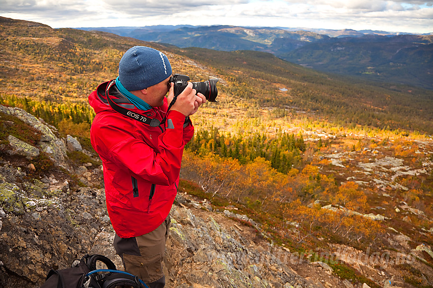 Fotostopp på tur til Roan.