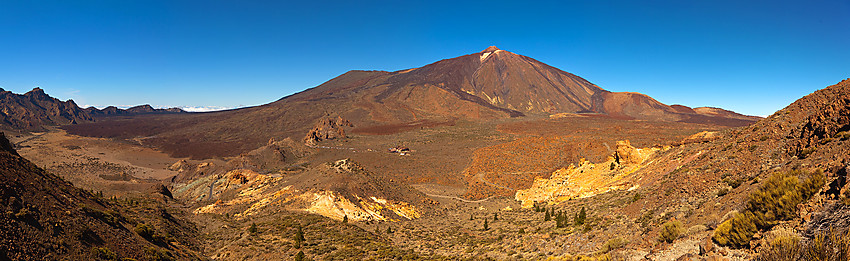 Panorama mot Teide.