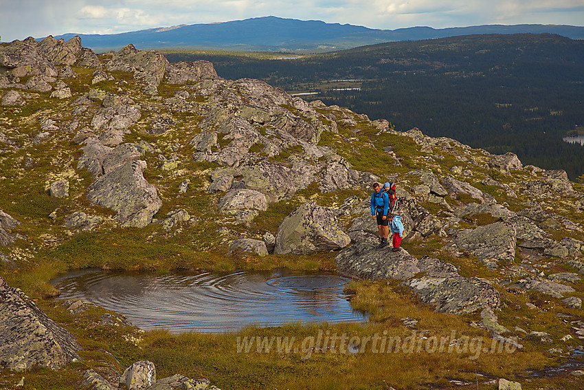 På retur fra Skarvemellen.