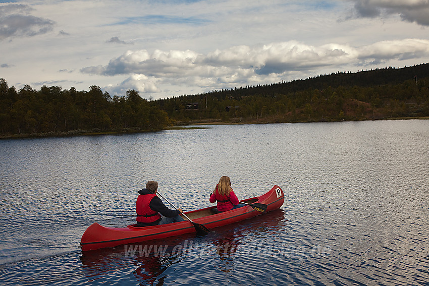 Padling under kom deg ut dagen med Barnas Turlag på Vaset.