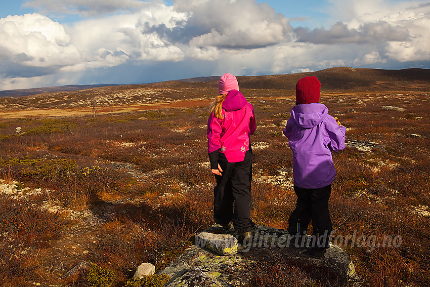 På tur til Skruvdalstinden.