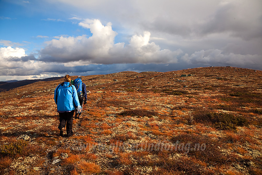 På tur til Skruvdalstinden.