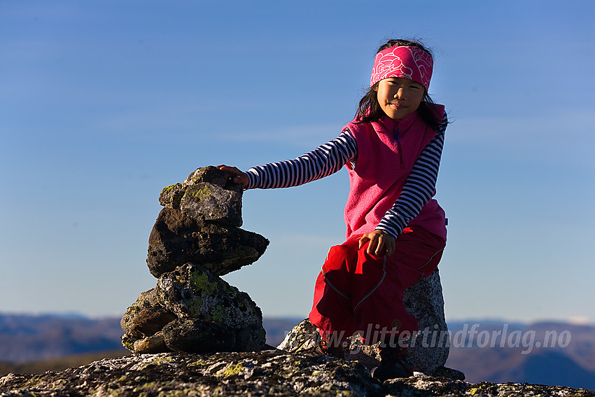 På toppen av Bergsfjellet i Vang.