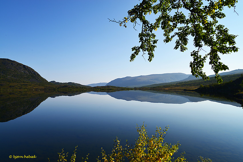 En varm og flott høstdag