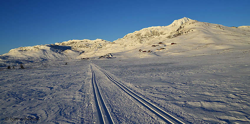 En flott og kald dag i fjellet