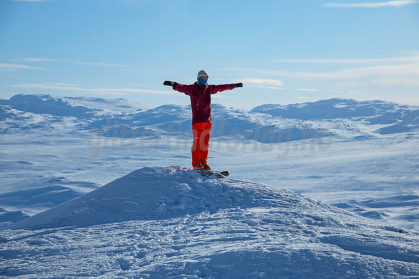 På toppen av Skørsnøse.