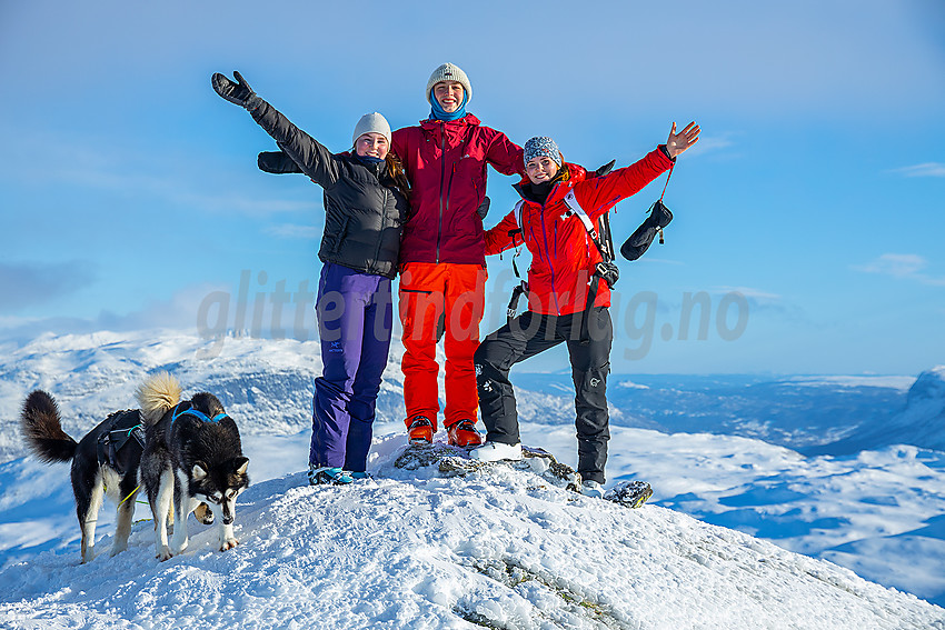 På toppen av Skørsnøse.