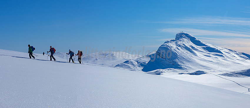 Fra Fagerdalen mot Bitihorn.