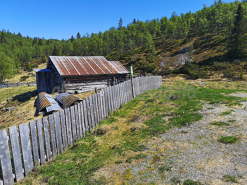 Stistart mot Falken ved Hølungset.