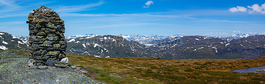 På toppen av Børrenøse en flott junidag.