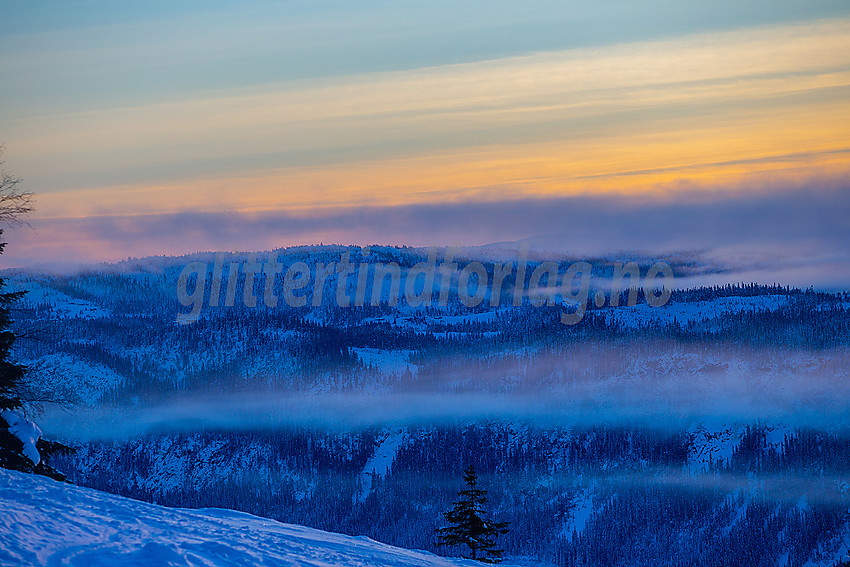 Valdres alpinsenter i Aurdal en flott januardag.