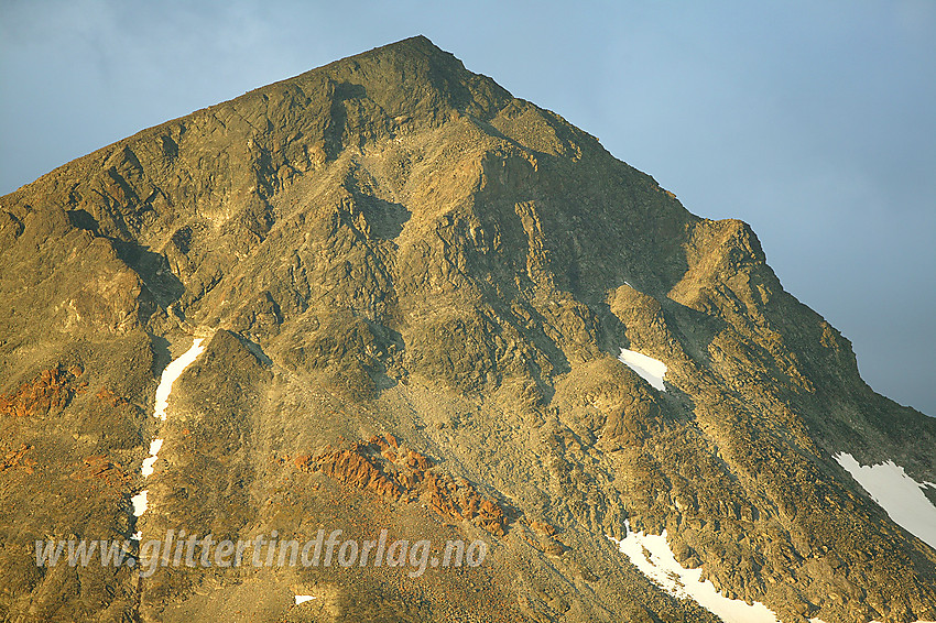 Store Smørstabbtinden (2208 moh), en av Smørstabbtindane.