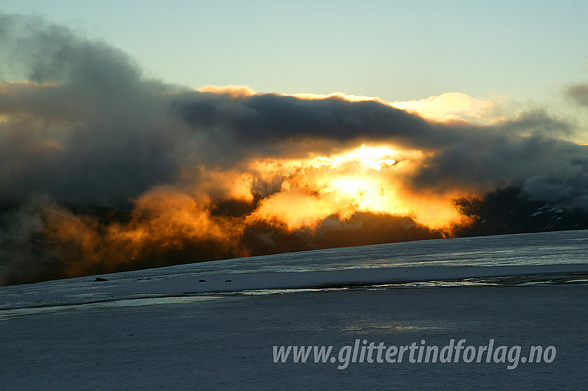 Morgenstemning på Gjertvassbreen.