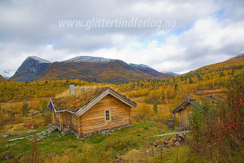 Utsikt fra Ingjerdbu mot Stølsnosi (1542 moh) og begynnelsen av Midtmaradalsryggen.